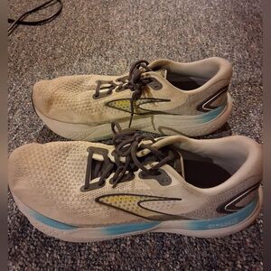 Brooks Glycerin 21 Men's Size 13 Medium (D) Running Shoes Gray, 1104191D184